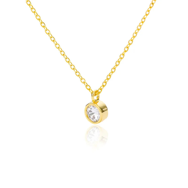 Collar de acero inoxidable para mujer, colgante redondo de árbol de la vida, collar con cristales y diamantes de imitación, joyería, regalo, bisutería femenina