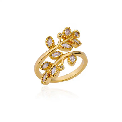 Zircon Crystal Stone Rainbow Rings For Women Stainless Steel Gold Color Wedding Couple Ring Christmas Jewelry Gift Bijoux Femme