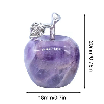 Crystal Quartz Minerals Specimen Amethyst Rose Quartz Oval detail of natural inclusions. 