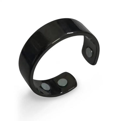 Anillo de turmalina magnética energética, joyería para el cuidado de la salud para hombres y mujeres, brazalete, producto adelgazante, anillo magnético.