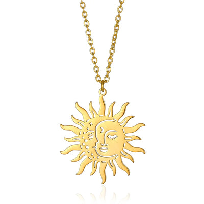 Cross Necklace For Women Classic Cross Collar Gold Color Egyptian Nile Ankh Choker Stainless Steel Chain Aesthetic Jewelry Gift