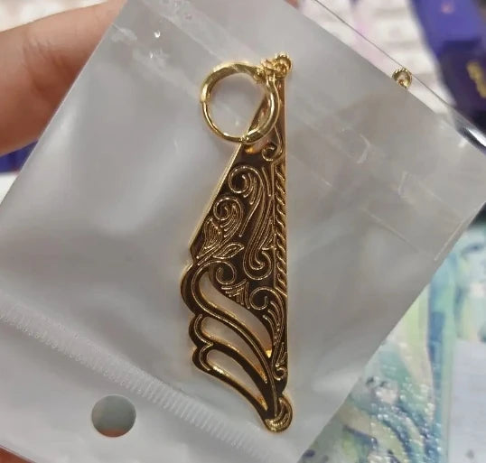 LeeChee Chunky Custom Name Earrings Jewelry Gift
