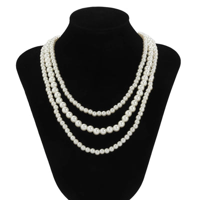 Collar con colgante de flor de perla artificial bohemia para mujer, gargantilla, joyería, regalo, venta al por mayor, envío directo, novedad