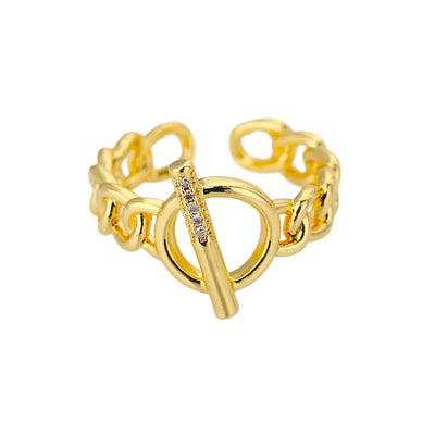 Zircon Crystal Stone Rainbow Rings For Women Stainless Steel Gold Color Wedding Couple Ring Christmas Jewelry Gift Bijoux Femme
