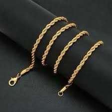 Rope‑Style Chain Bracelet